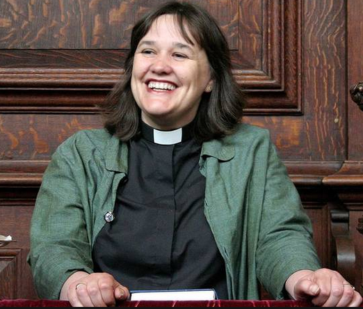 Rev. Emma Percy says only using 'He' may make women feel less Christian