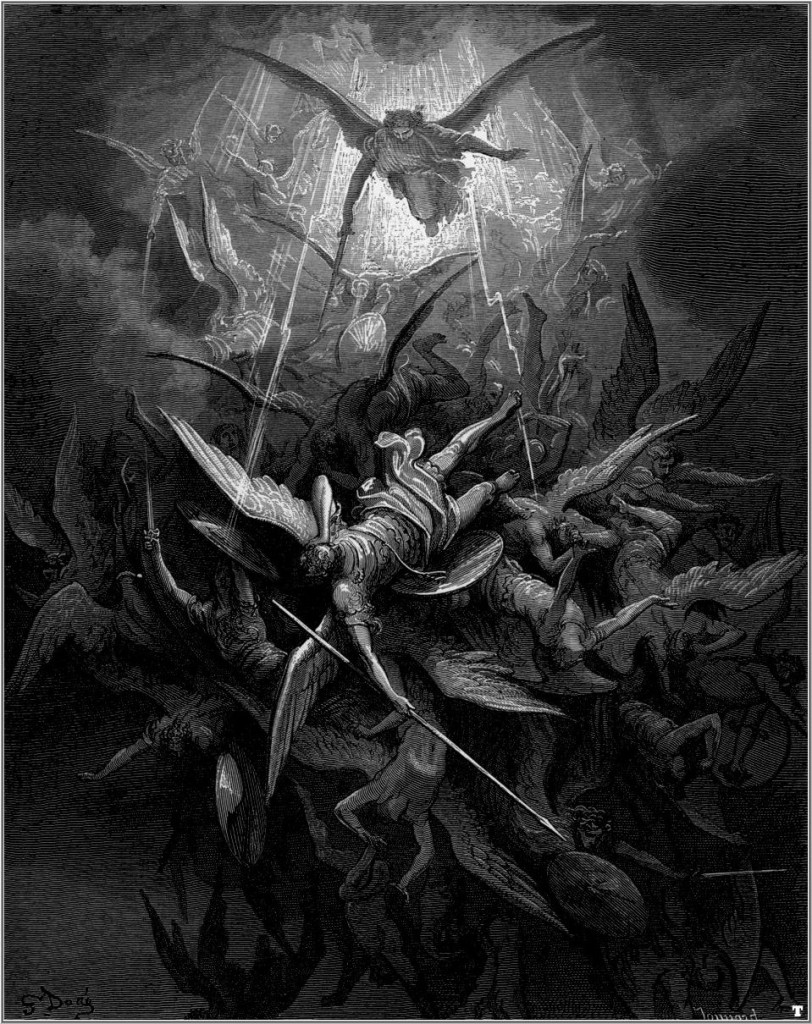 Michael casts out rebel angels