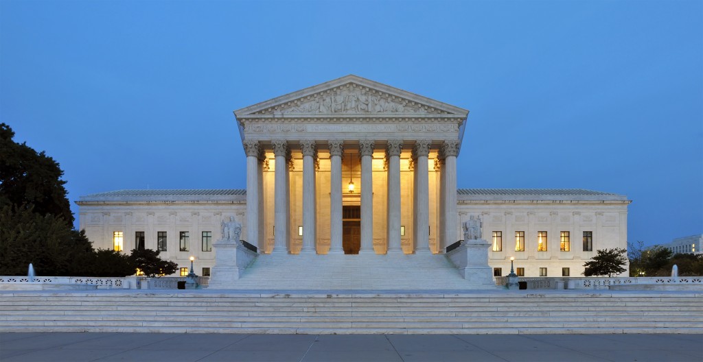 Supreme Court building panorama