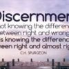 CH Spurgeon quote on discernment