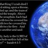 Holiness of God Isaiah 6-1